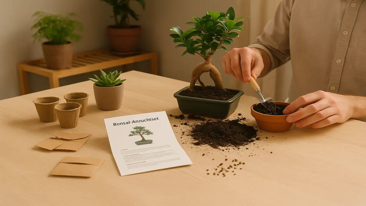 Die besten Bonsai-Arten für Einsteiger richtig machen – Anleitung mit Bonsai-Anzuchtset