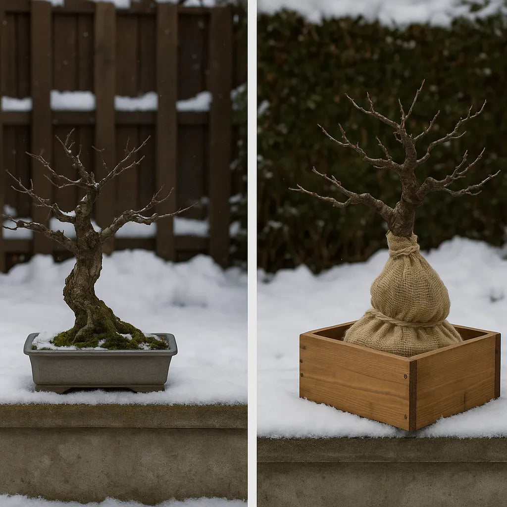 Fehler bei Bonsai überwintern vermeiden – Hilfe bei Bonsai Kälteschutz