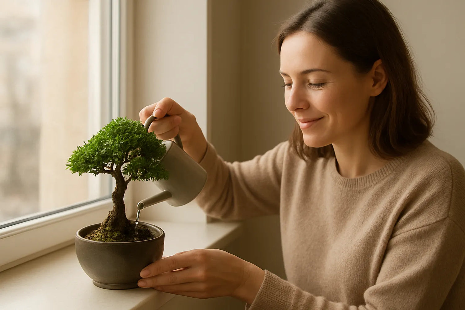Warum Bonsai gießen: Wie oft und wie viel Wasser braucht der Mini-Baum wichtig ist – mit Bonsai Wasserbedarf