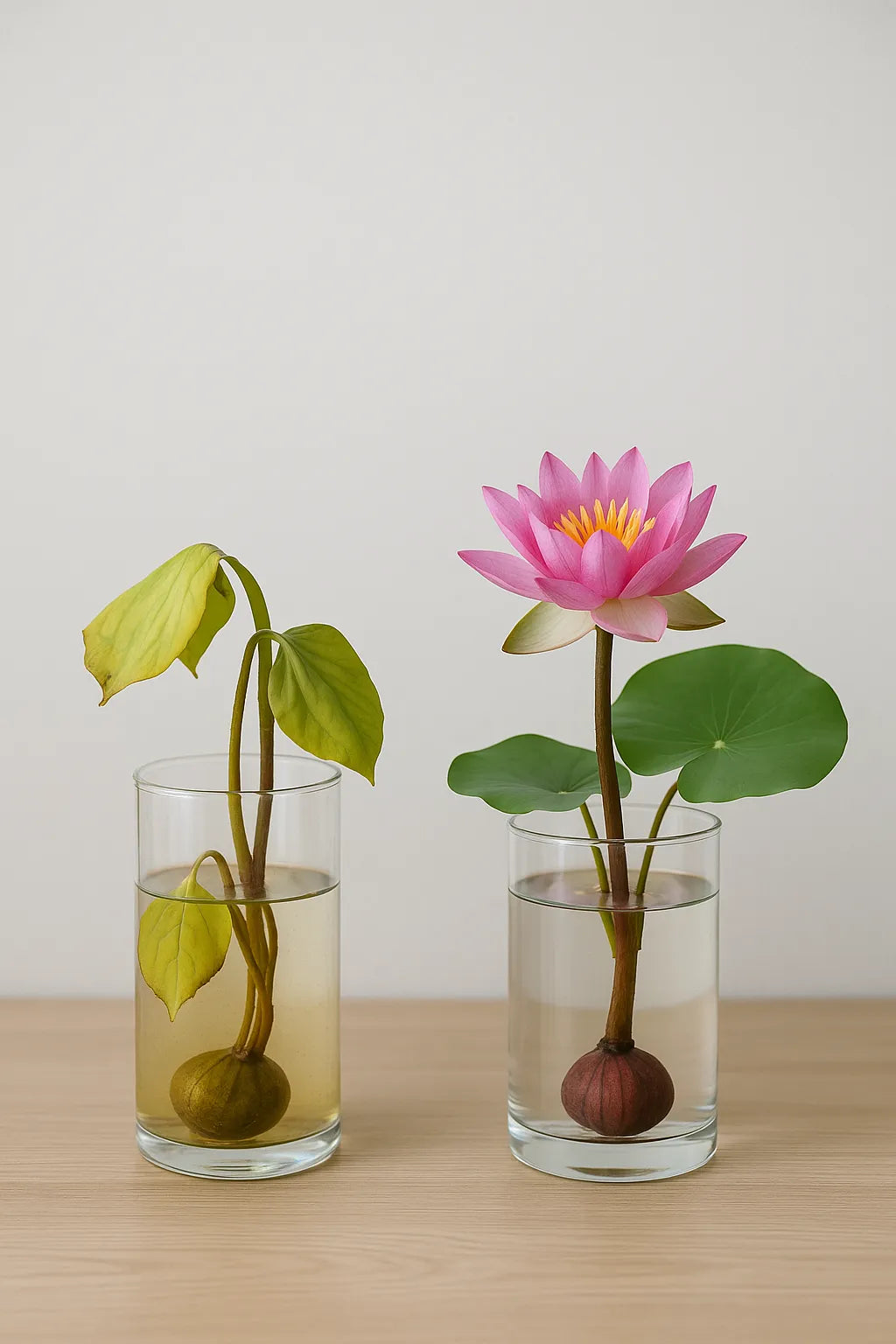 Fehler bei Pflege der Lotusblume vermeiden – Hilfe bei Lotus im Miniteich