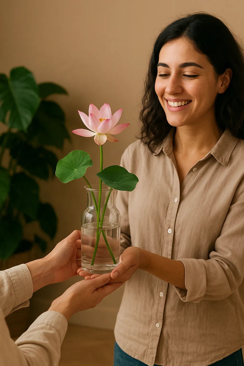 Lotusblume überwintern als DIY-Geschenk oder Wohlfühlmoment