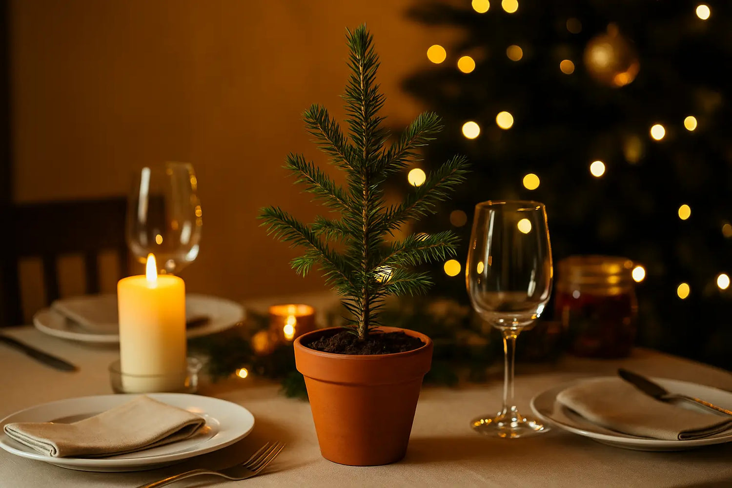 Warum nachhaltig feiern wichtig ist – mit Weihnachtsbaum selber ziehen
