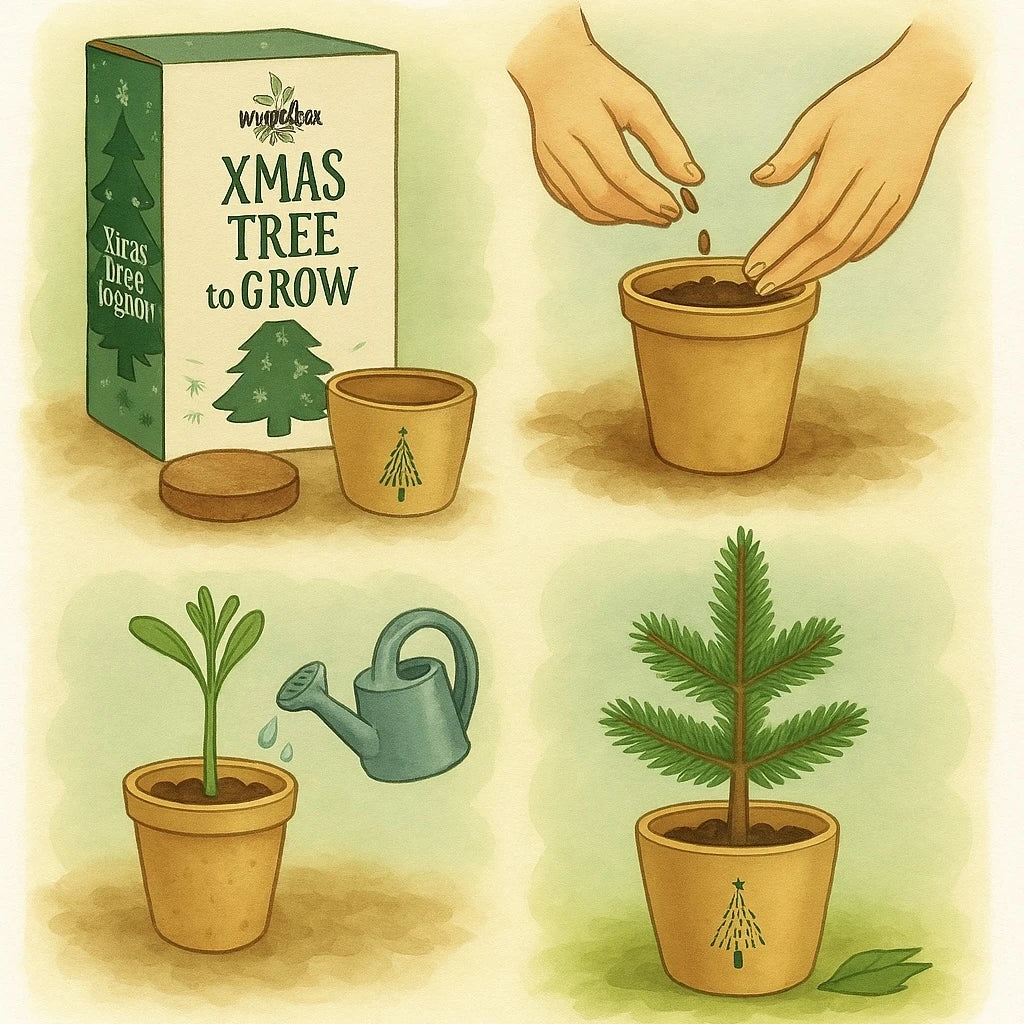 Weihnachtsbaum-Anzuchtset – Dein Weihnachtsbaum 2030